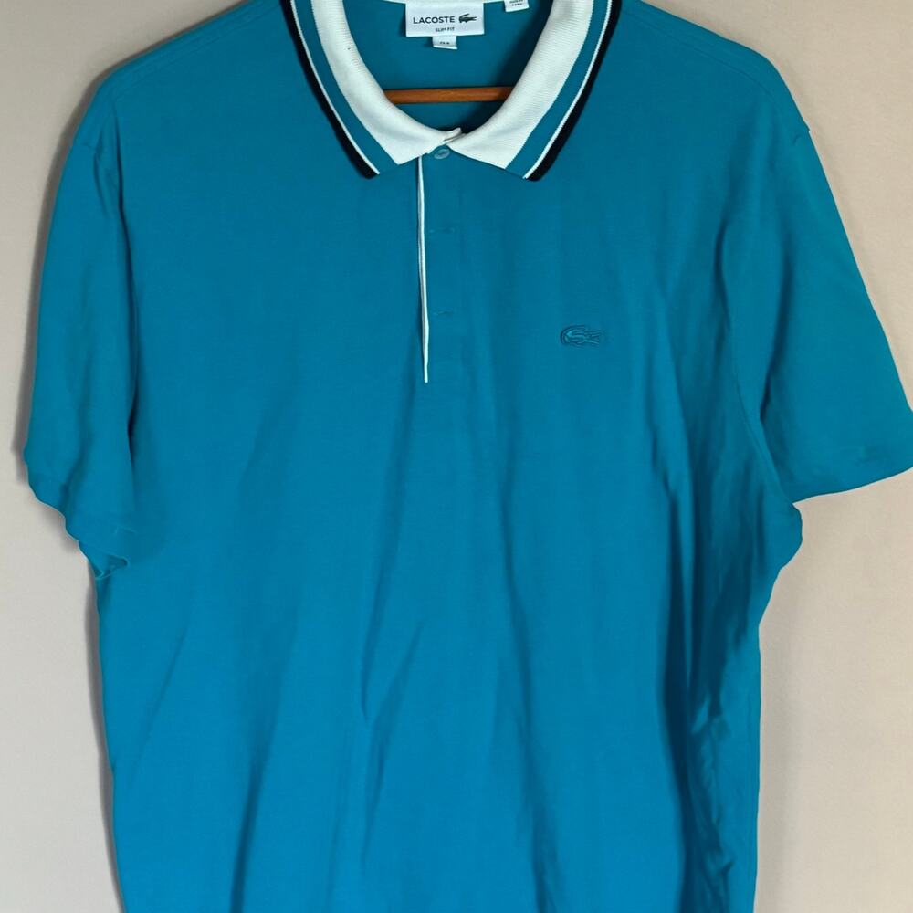 Women’s Blue Lacoste Polo 4 XL